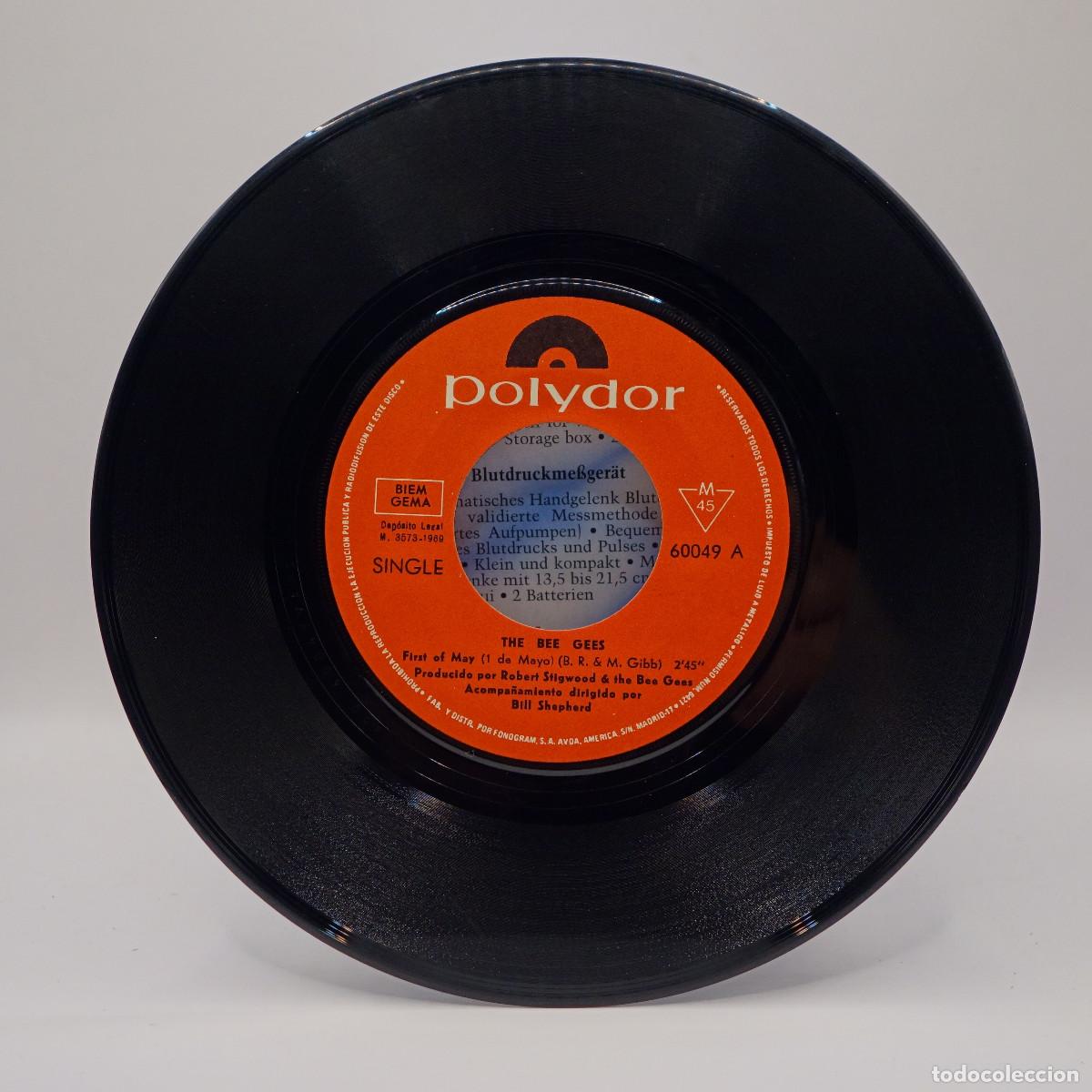 Discos de vinilo: BEE GEES - 1 FIRST OF MAY - Foto 3
