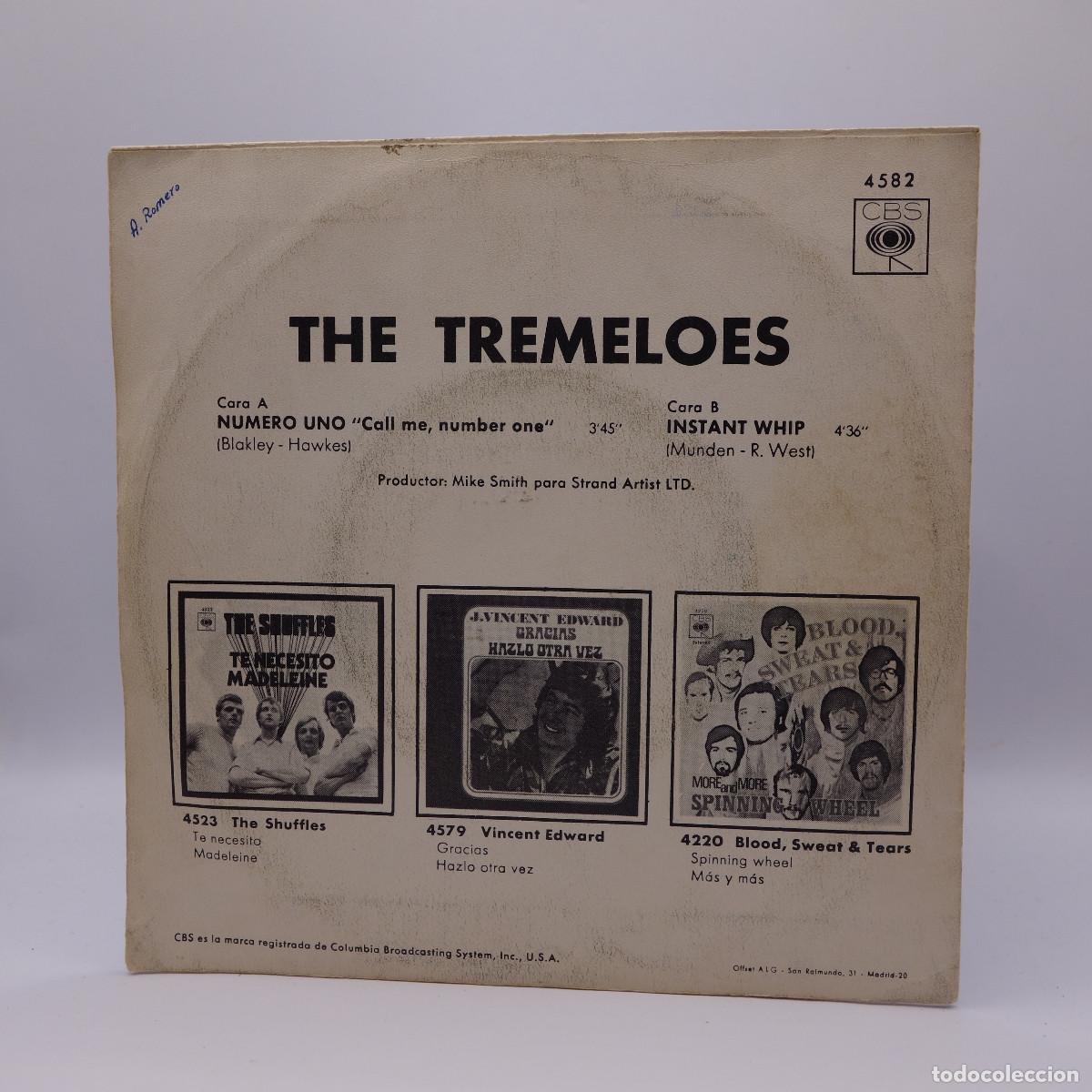 Discos de vinilo: THE TREMELOES - NUMERO UNO - Foto 2