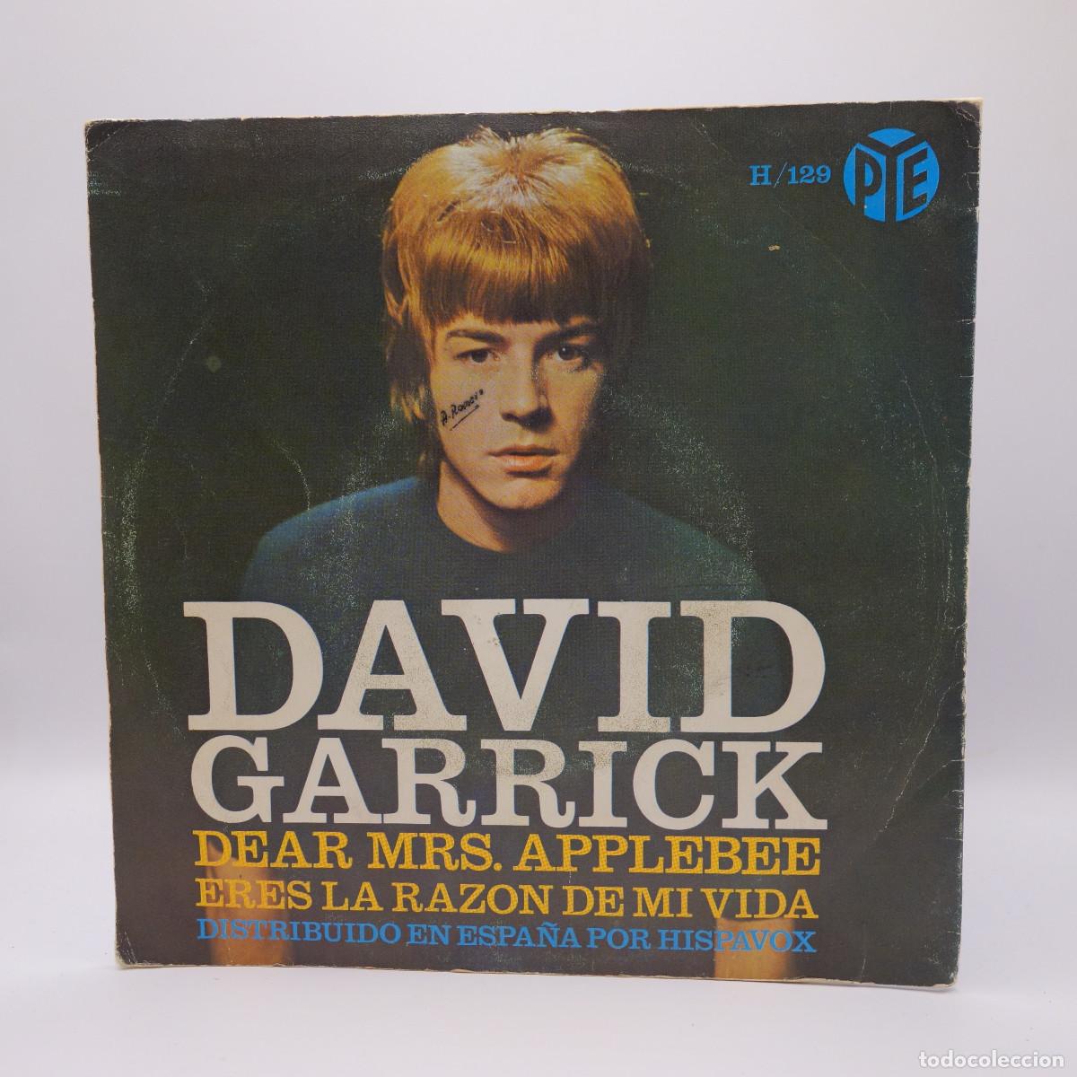 Discos de vinilo: DAVID GARRICK - DEAR MRS. APPLEBEE - Foto 2