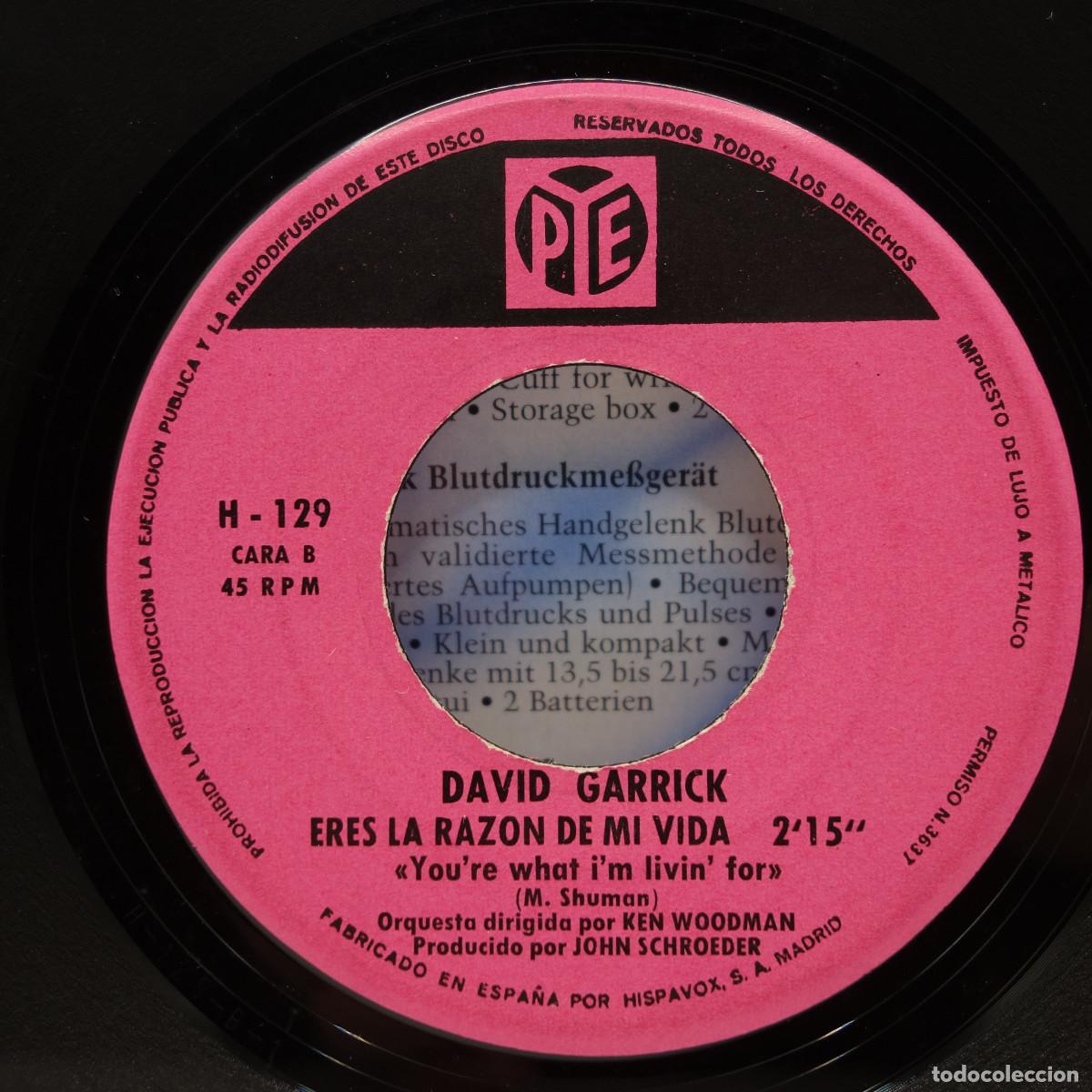 Discos de vinilo: DAVID GARRICK - DEAR MRS. APPLEBEE - Foto 4