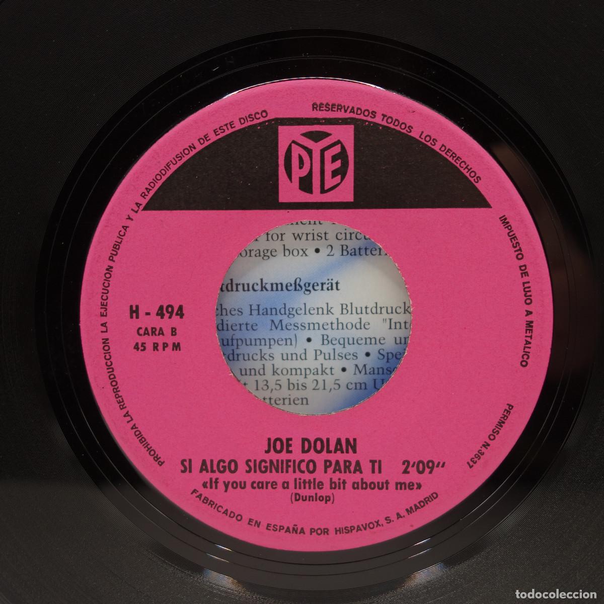 Discos de vinilo: JOE DOLAN - HAZME UNA ISLA - Foto 4