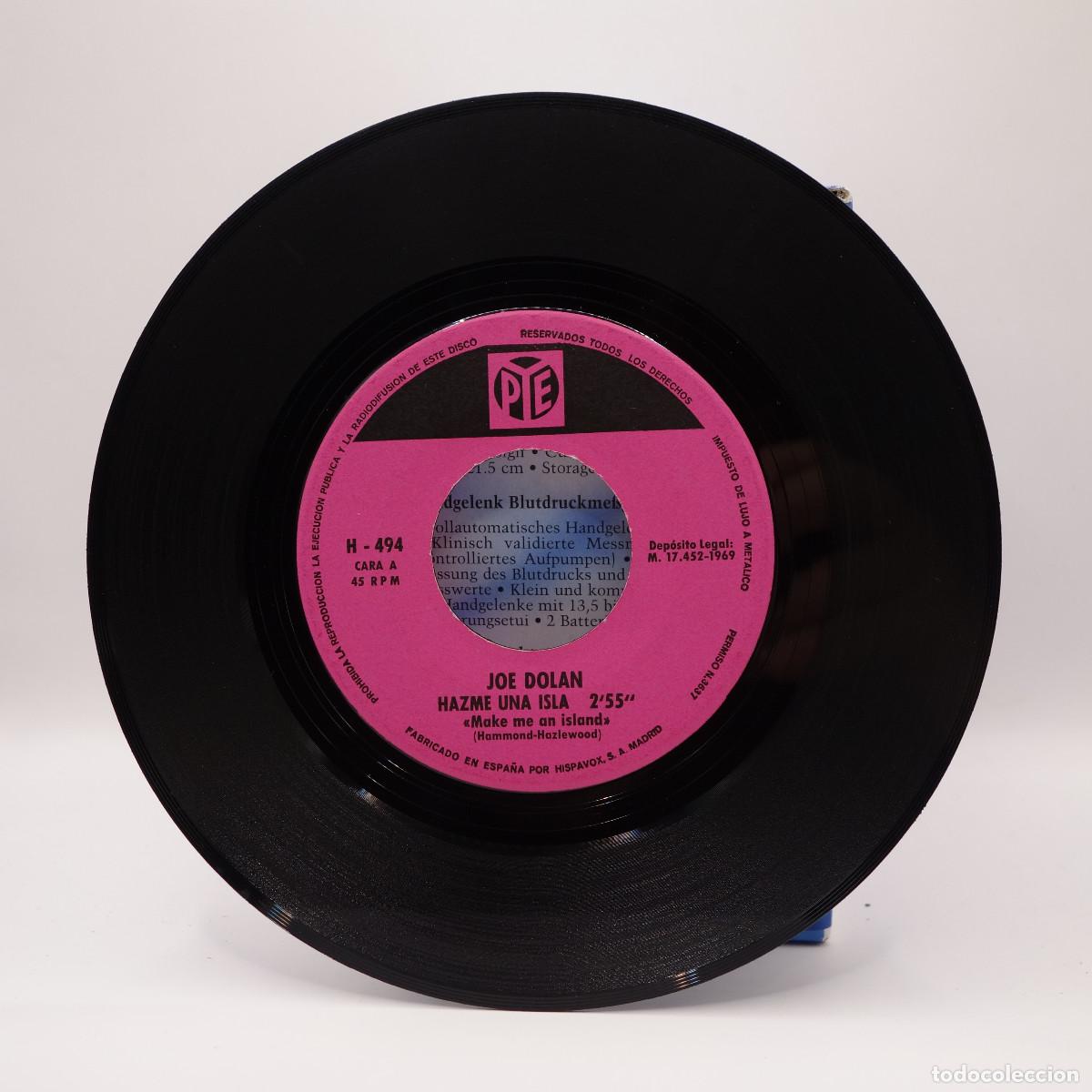 Discos de vinilo: JOE DOLAN - HAZME UNA ISLA - Foto 5