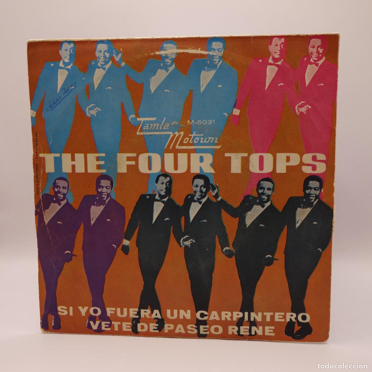 Discos de vinilo: THE FOUR TOPS - SI YO FUERA UN CARPINTERO - Foto 2