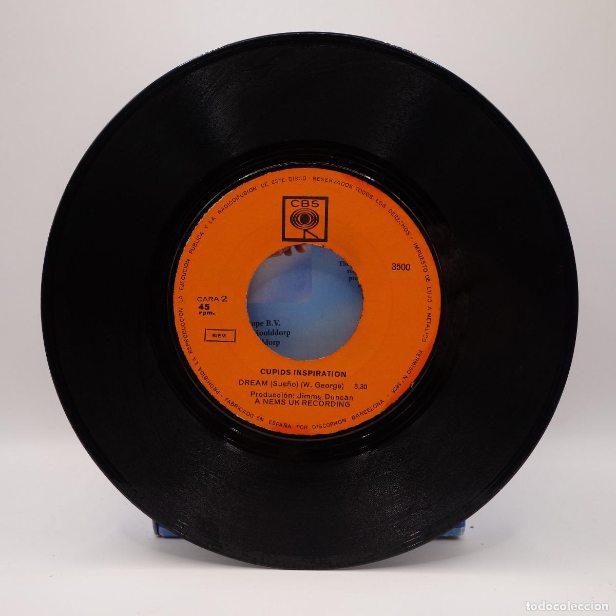 Discos de vinilo: CUPIDS INSPIRATION - YESTERDAY HAS GONE - Foto 3