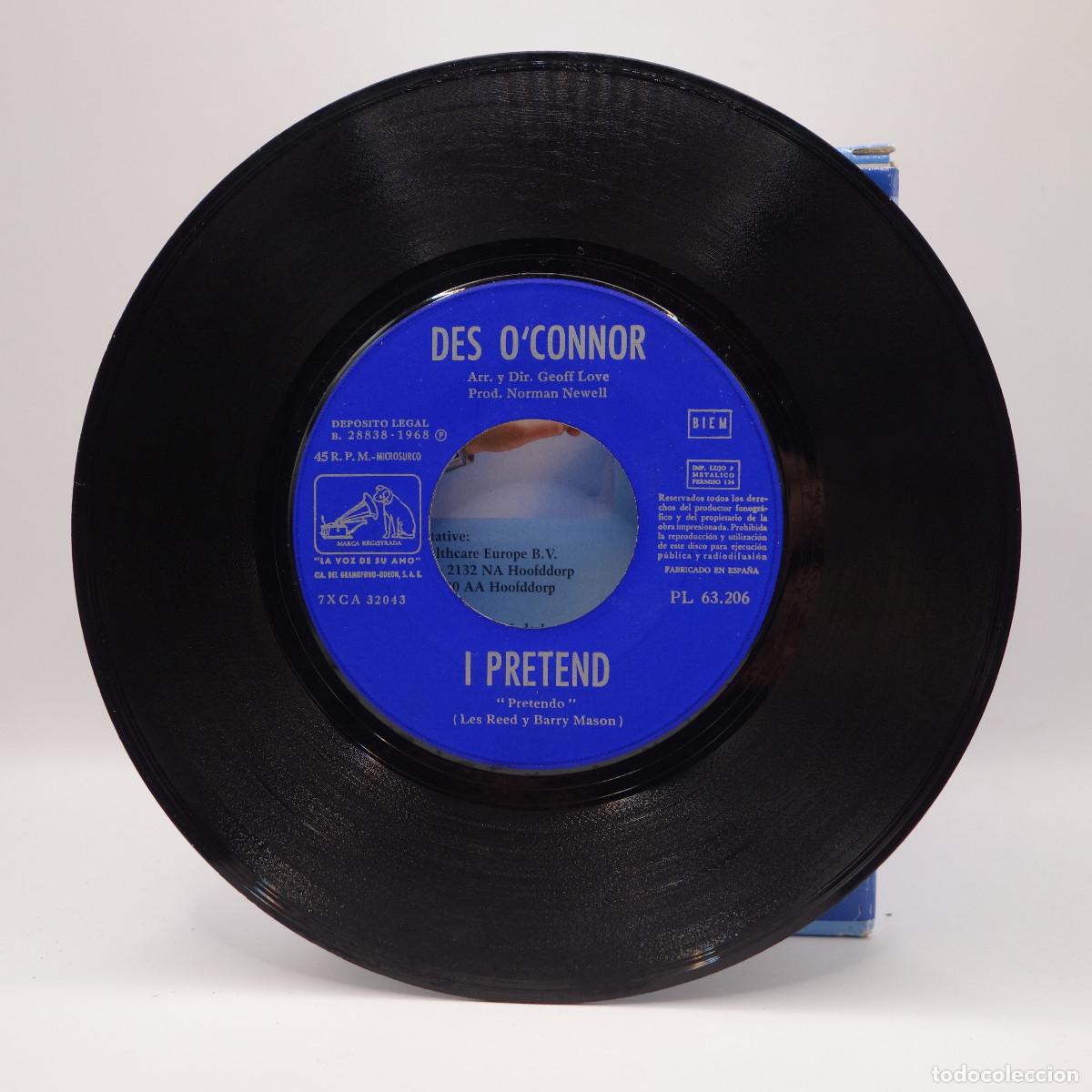 Discos de vinilo: DES OCONNOR - I PRETEND - Foto 5