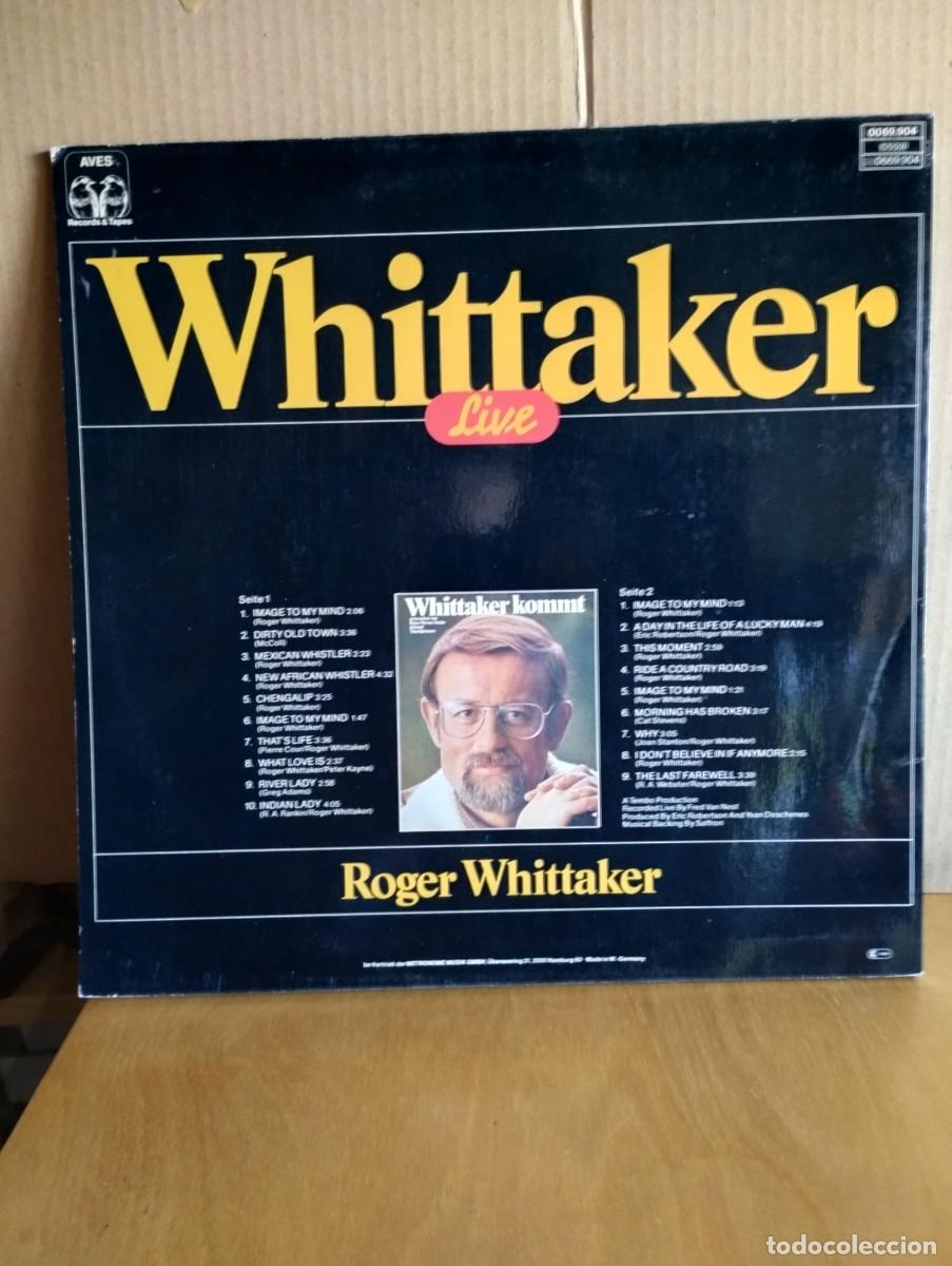 Discos de vinilo: ROGER WHITTAKER ---- LIVE - Foto 2