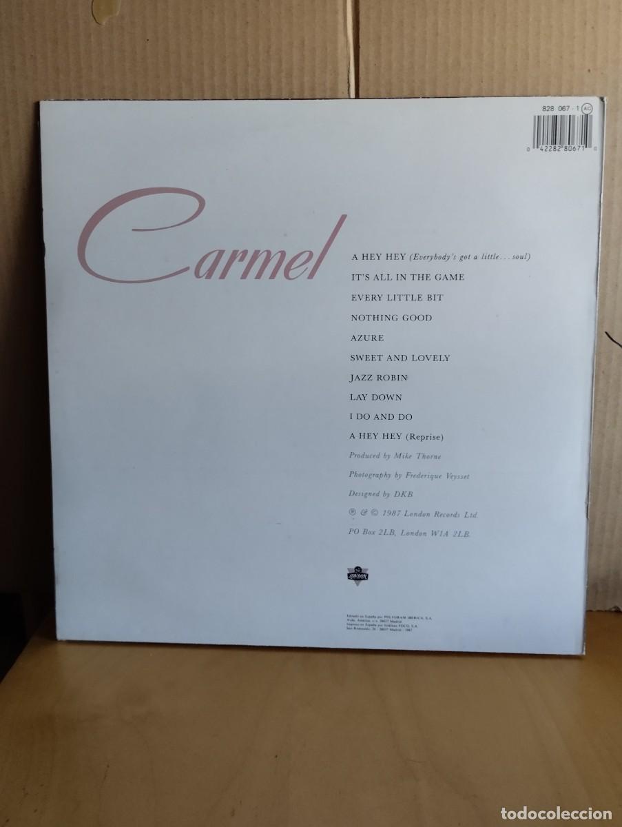 Discos de vinilo: CARMEL ----- EVERYBODY&acute;S GOT A LITTLE. .... SOUL - Foto 2