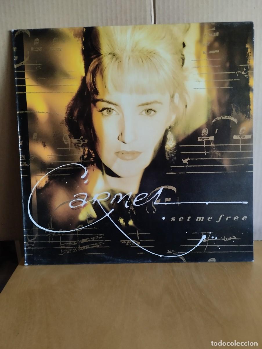 Discos de vinilo: CARMEL ----- SET ME FREE - Foto 1