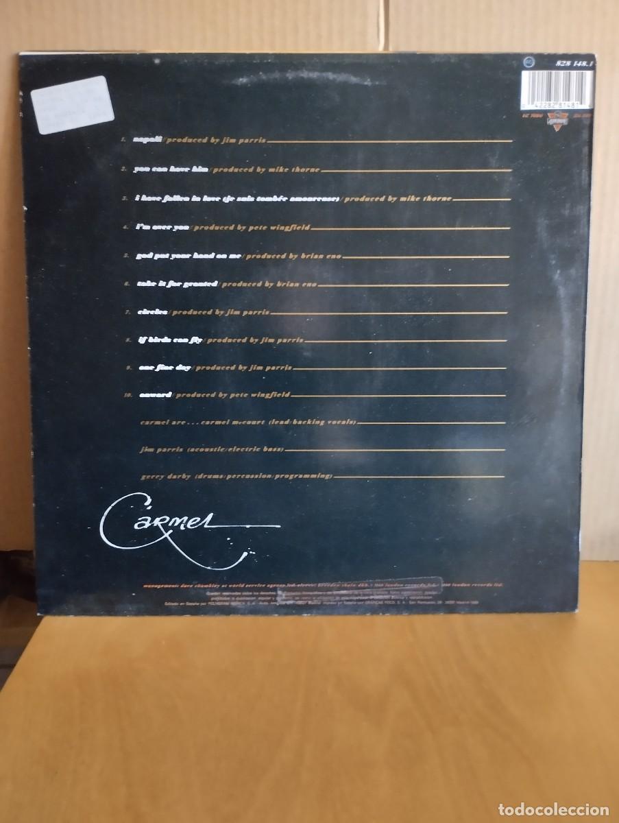 Discos de vinilo: CARMEL ----- SET ME FREE - Foto 2