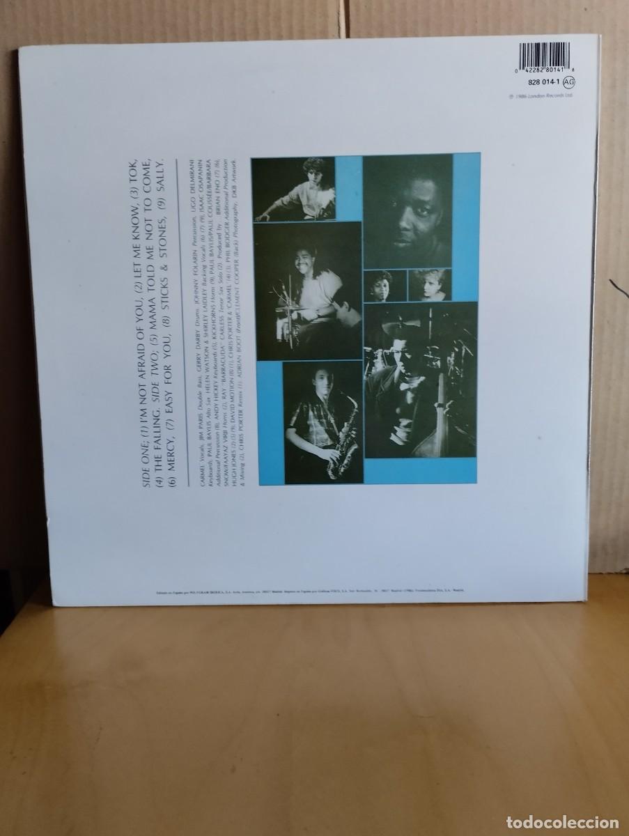Discos de vinilo: CARMEL -----THE FALLING - Foto 2