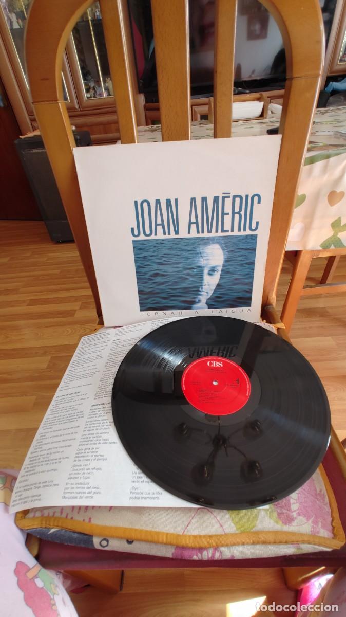 Discos de vinilo: JOAN AMERIC-LP TORNAR A LAIGUA-LETRAS NUEVO - Foto 1