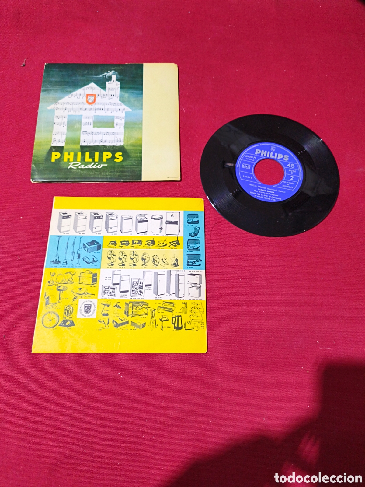 Discos de vinilo: Single Carmen Sevilla Gitana Ye Ye - Foto 3