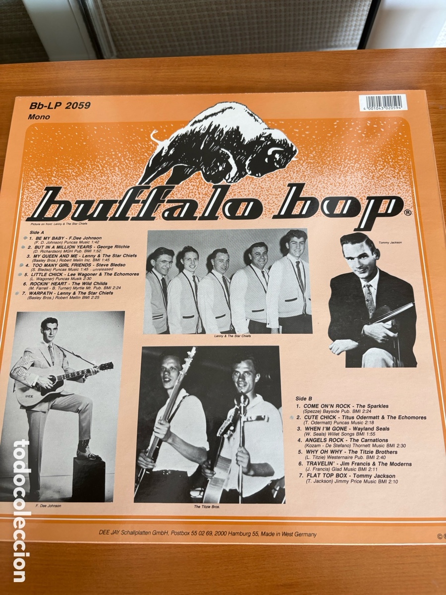Discos de vinilo: Various &lrm;&ndash; Buffalo Bop: The Bop That Never Stopped Volume 46 - Foto 2
