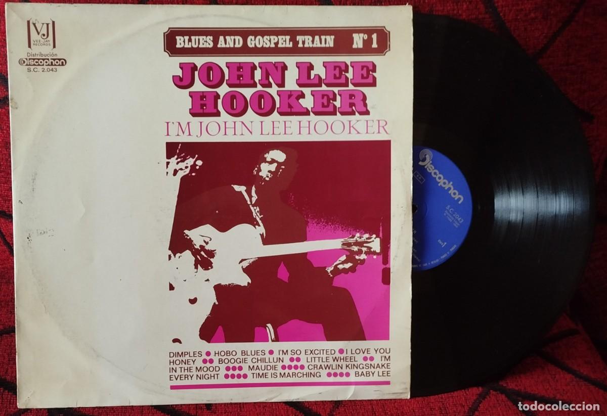 Discos de vinilo: JOHN LEE HOOKER ** Im John Lee Hooker ** VINILO LP 1969 - Foto 1