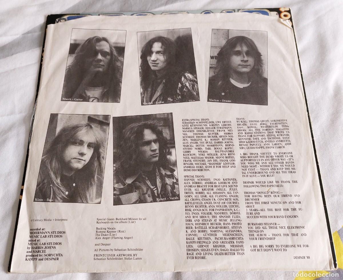 Discos de vinilo: Despair History Of Hate Vinilo Lp - Foto 4