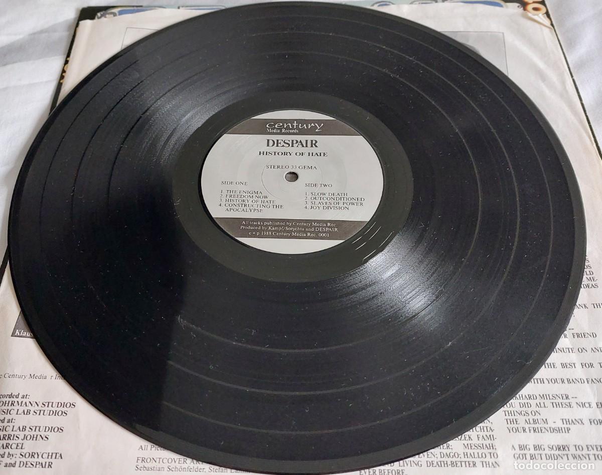 Discos de vinilo: Despair History Of Hate Vinilo Lp - Foto 5