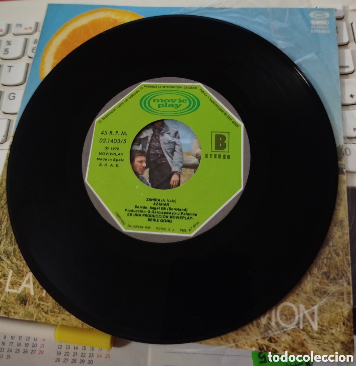 Discos de vinilo: Azahar - La naranja y el lim&oacute;n - Foto 2