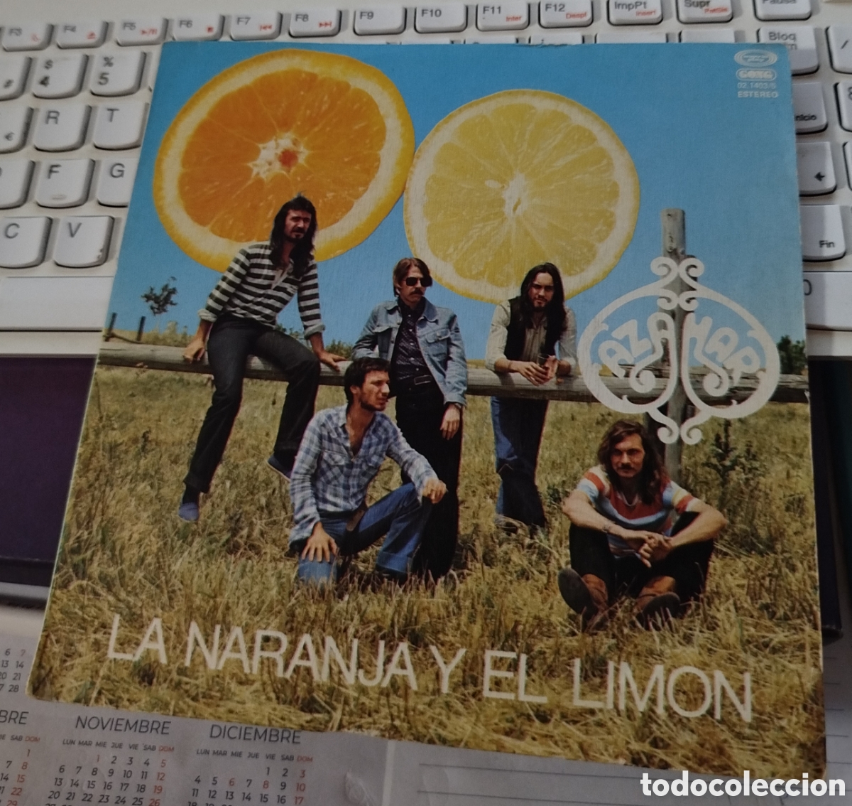 Discos de vinilo: Azahar - La naranja y el lim&oacute;n - Foto 1