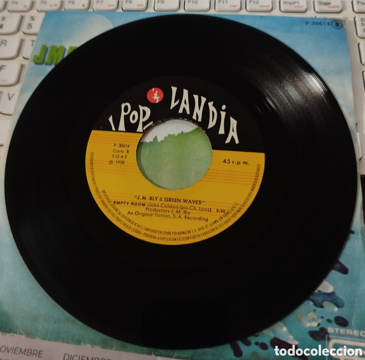 Discos de vinilo: J. M. Bly & Green waves - Waterfall - Foto 2