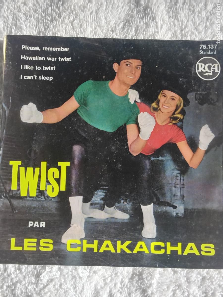 Discos de vinilo: TWIST PER LES CHAKACHAS. PLEASE, REMEMBER + 3. EP RCA - Foto 1