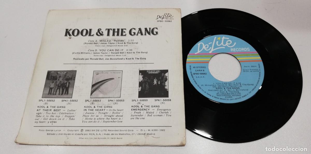 Discos de vinilo: SCO108-Kool & The Gang - Misled = Perdida (7&rdquo;, Single) - Foto 2