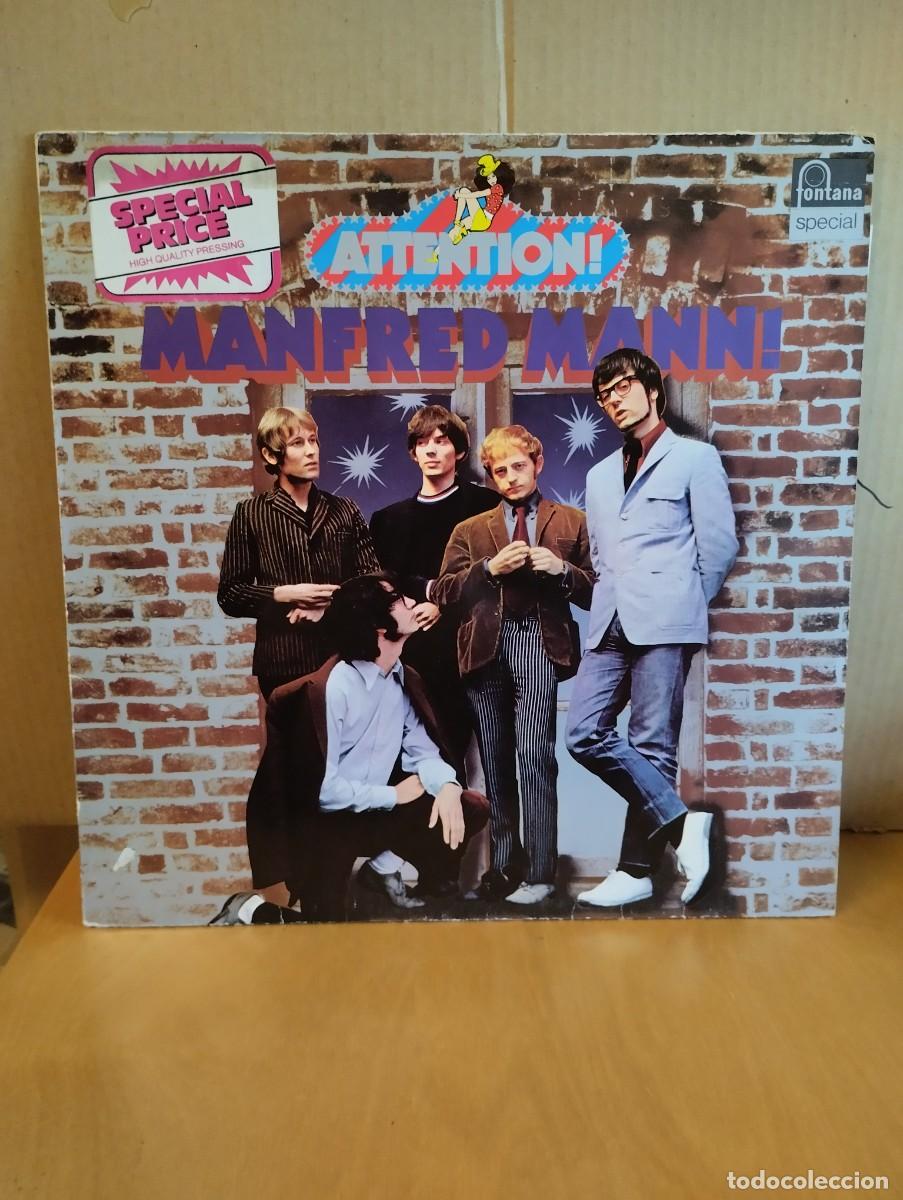 Discos de vinilo: MANFRED MANN ---- ATTENTION - Foto 1