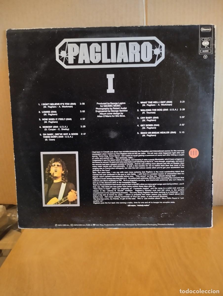 Discos de vinilo: PAGLIARO ----------- I - Foto 2