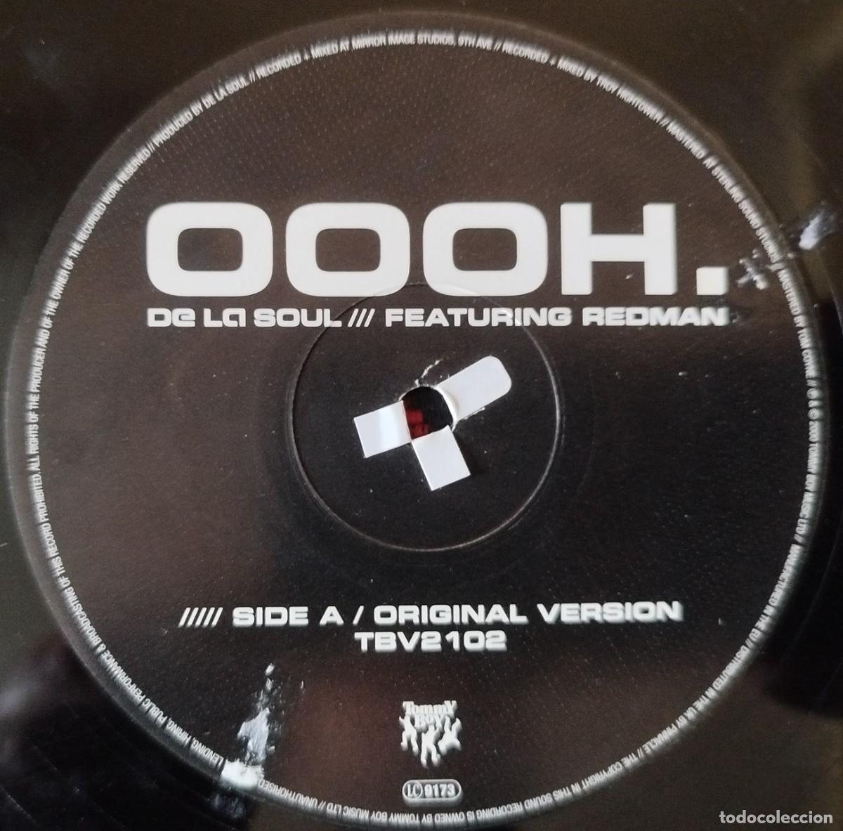 Discos de vinilo: DE LA SOUL Featuring REDMAN ** Oooh. ** MAXI SINGLE VINILO 2000 UK - Foto 3