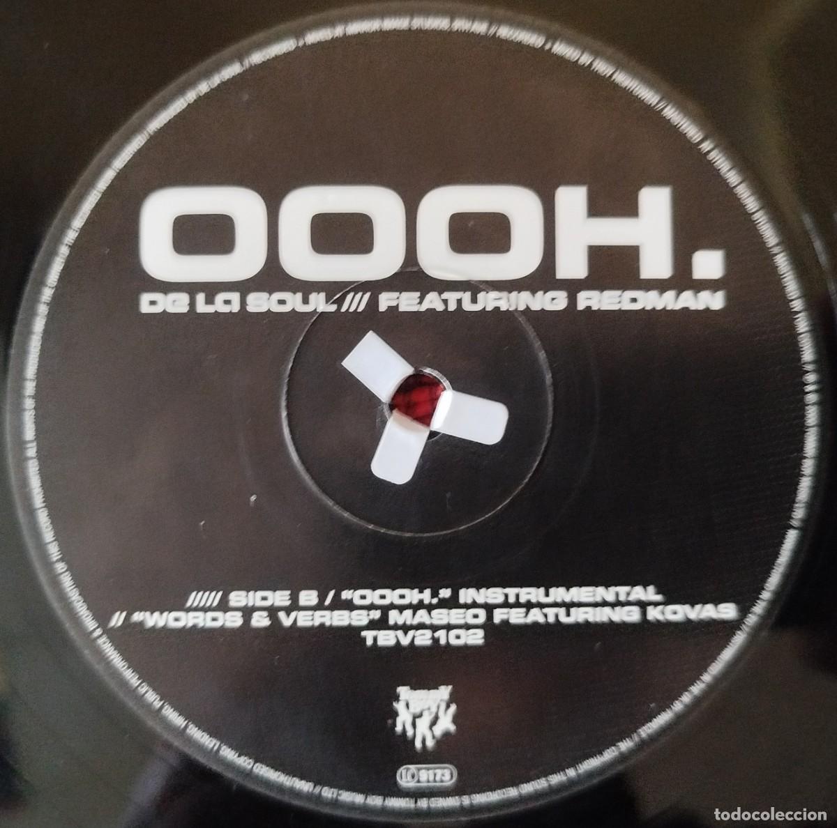 Discos de vinilo: DE LA SOUL Featuring REDMAN ** Oooh. ** MAXI SINGLE VINILO 2000 UK - Foto 4
