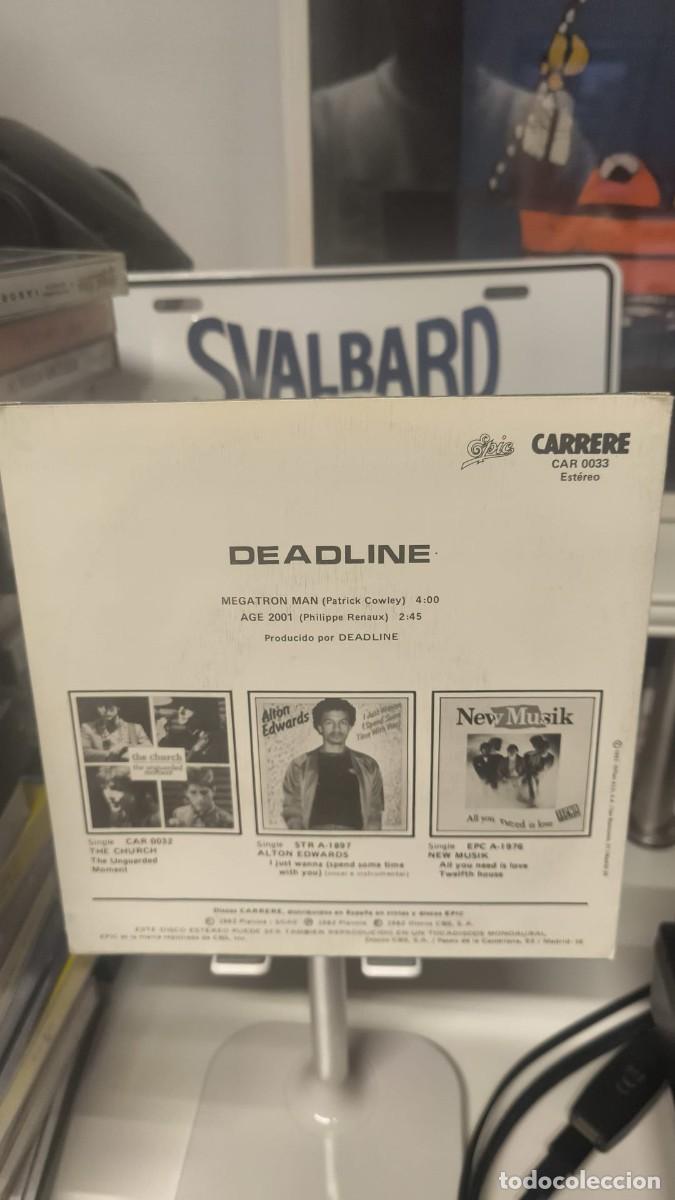 Discos de vinilo: Megatron Man - Deadline 7 vinilo - Foto 2