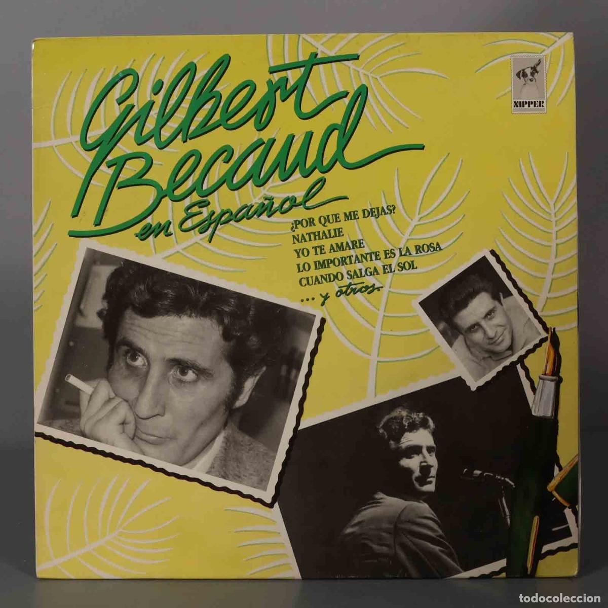 Discos de vinilo: LP. Gilbert Becaud &ndash; En Espa&ntilde;ol - Foto 1