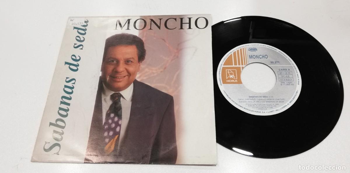 Discos de vinilo: SCO108-Moncho - Sabanas De Seda (7&rdquo;) - Foto 1
