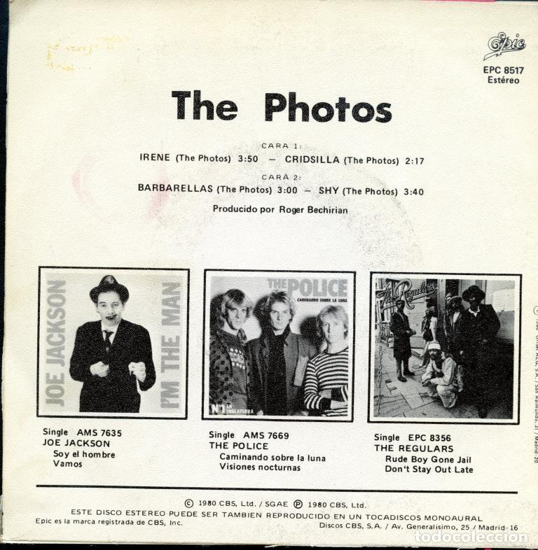 Discos de vinilo: THE PHOTOS Irene Cridsilla - Foto 2