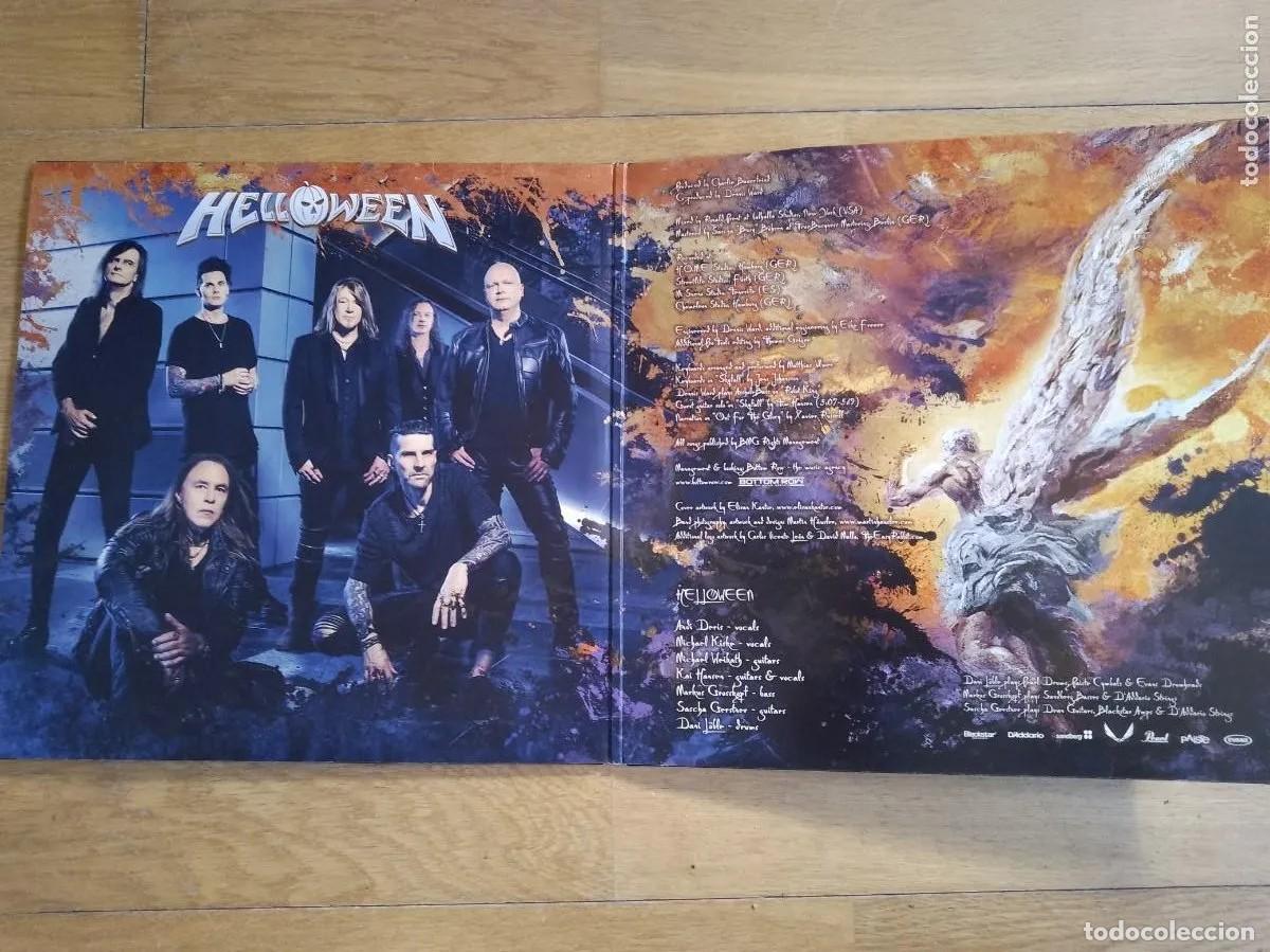Discos de vinilo: HELLOWEEN - HELLOWEEN (LP2) EDICION LIMITADA. DISCOS COLOR ORO. - Foto 2