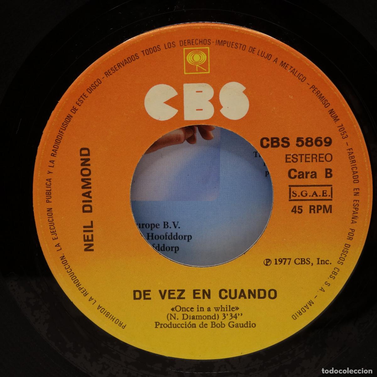 Discos de vinilo: NEIL DIAMOND - DESIREE - Foto 4