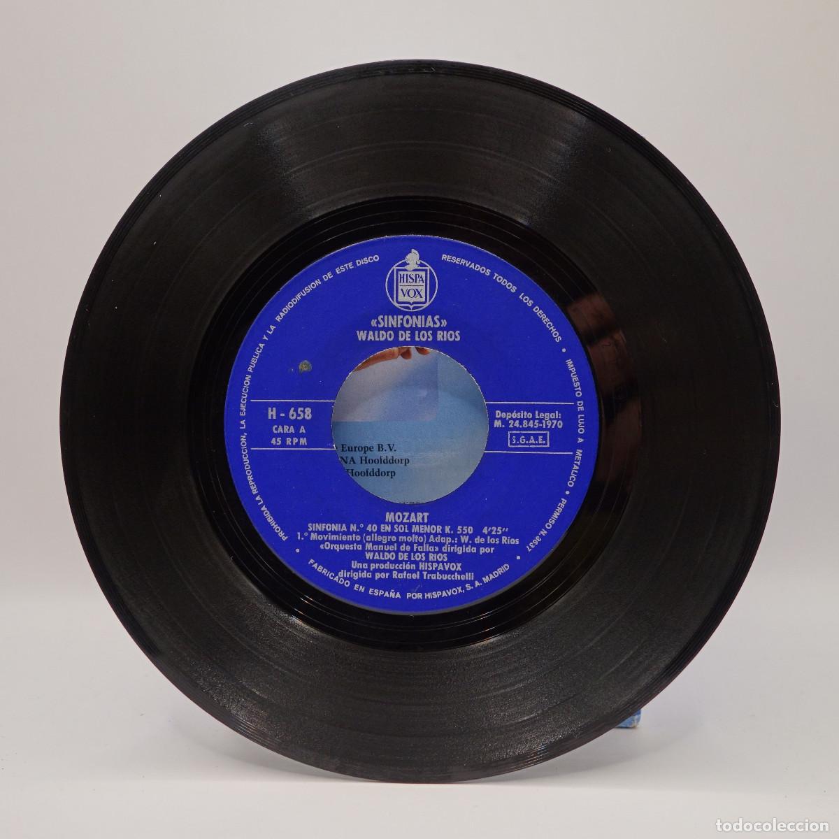 Discos de vinilo: SINFONIAS WALDO DE LOS RIOS - MOZART - BRAHMS - Foto 3