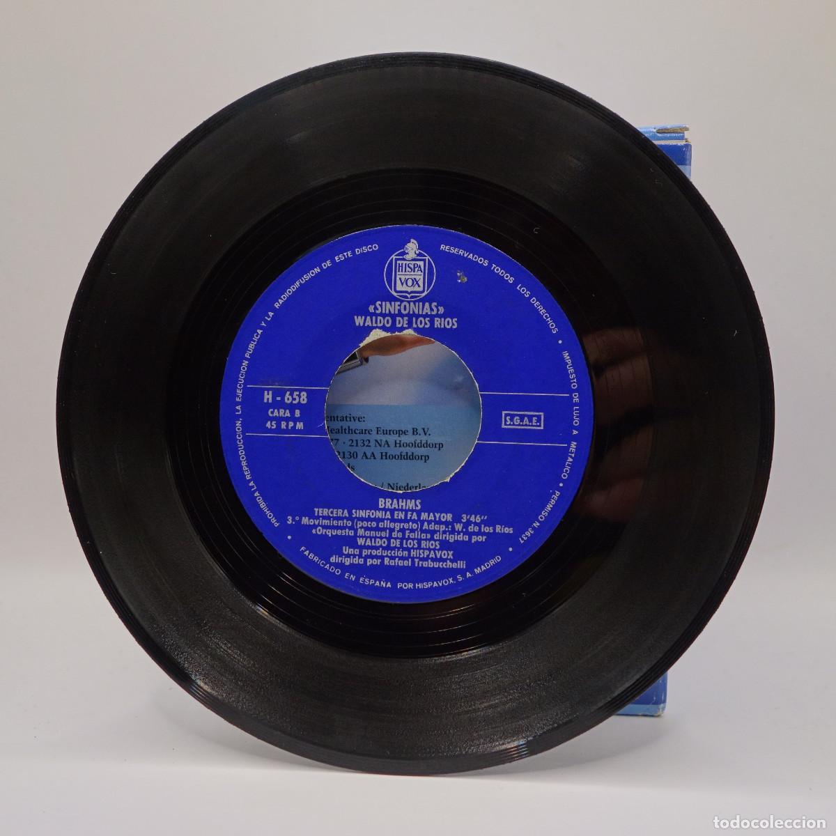 Discos de vinilo: SINFONIAS WALDO DE LOS RIOS - MOZART - BRAHMS - Foto 5
