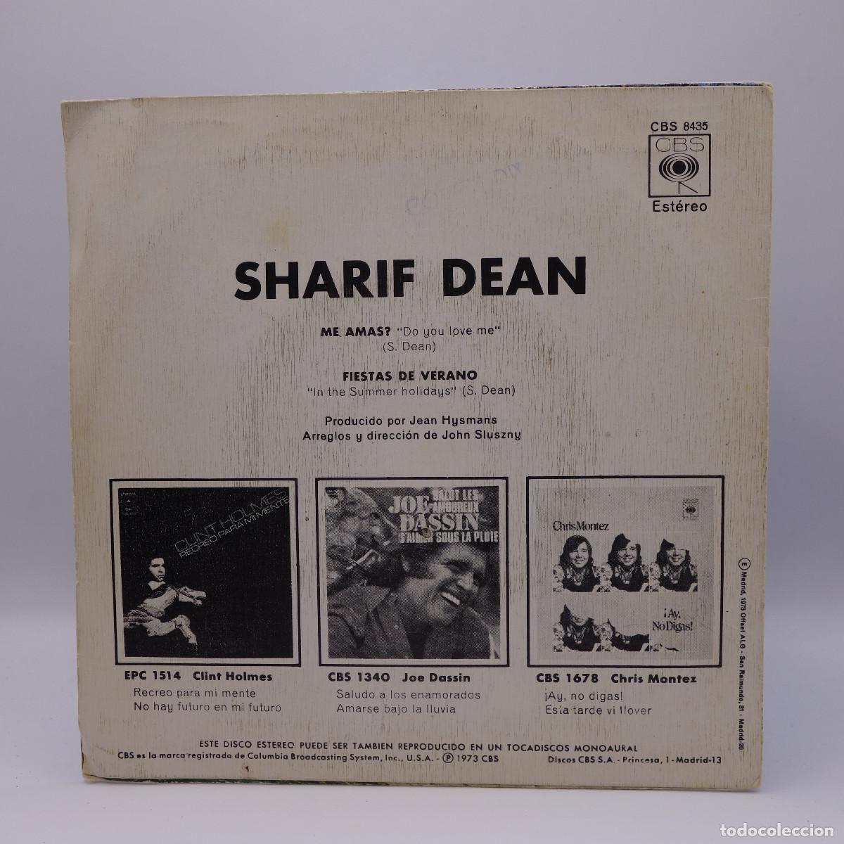 Discos de vinilo: SHARIF DEAN - ME AMAS? - Foto 2