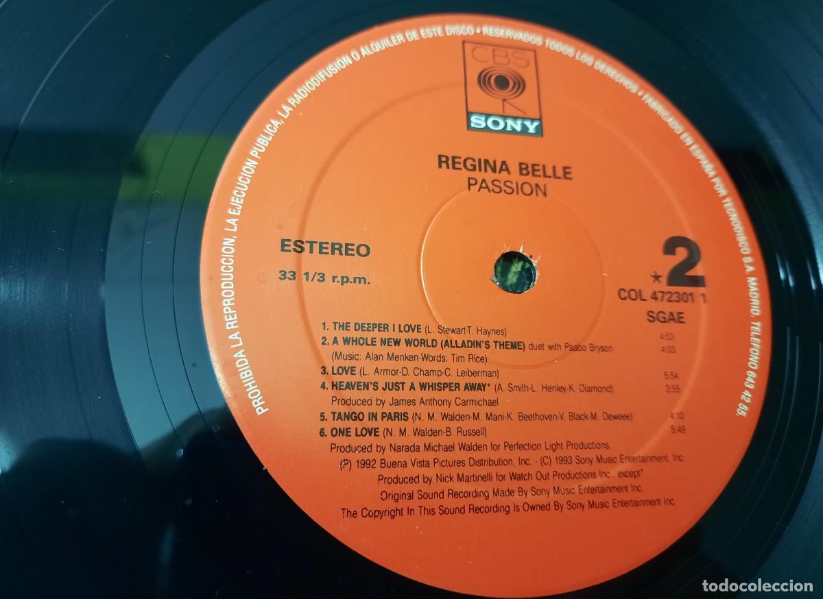 Discos de vinilo: Regina Belle - Passion - Foto 4