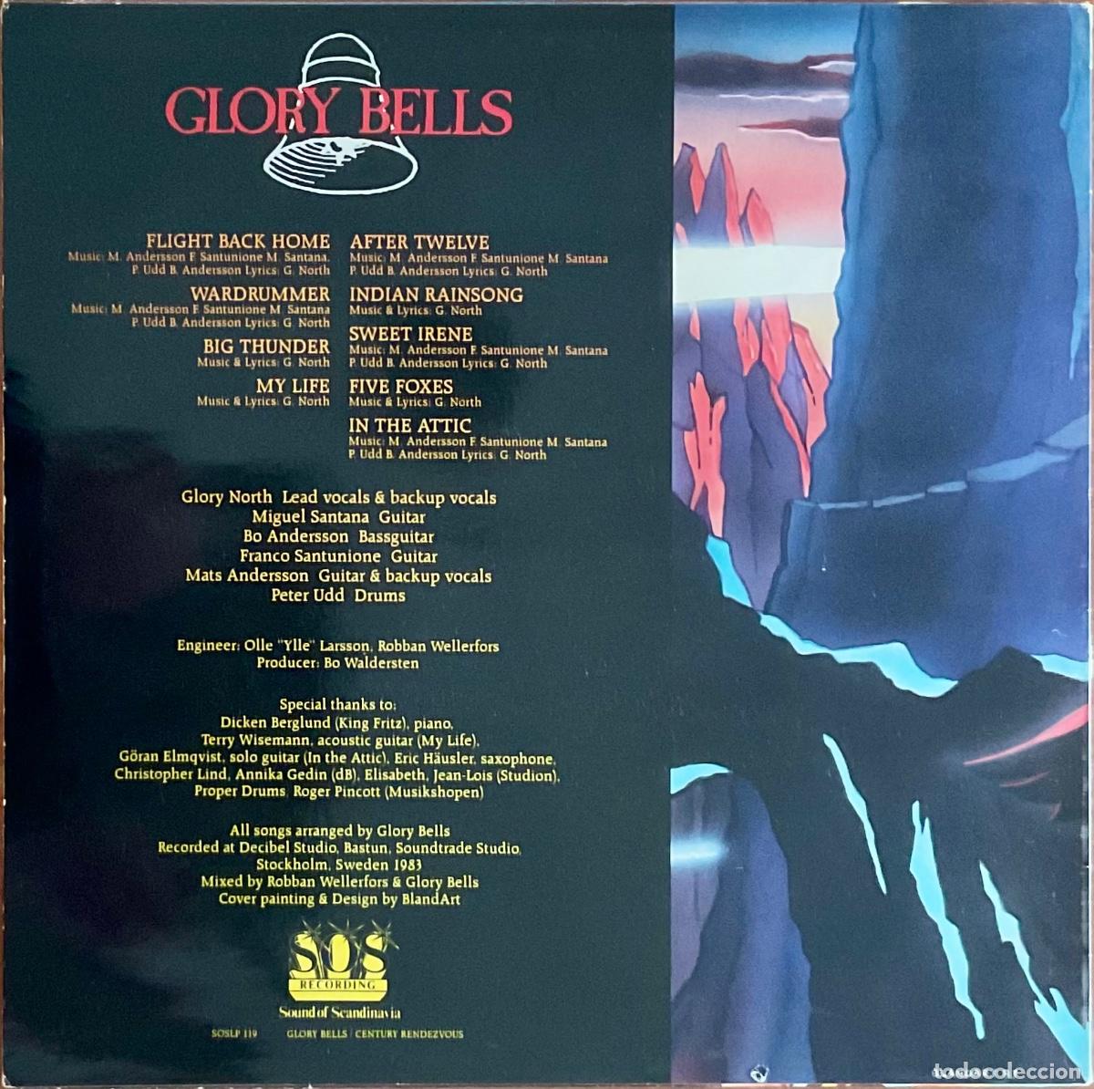 Discos de vinilo: GLORY BELLS - CENTURY RENDEZVOUS - Foto 2