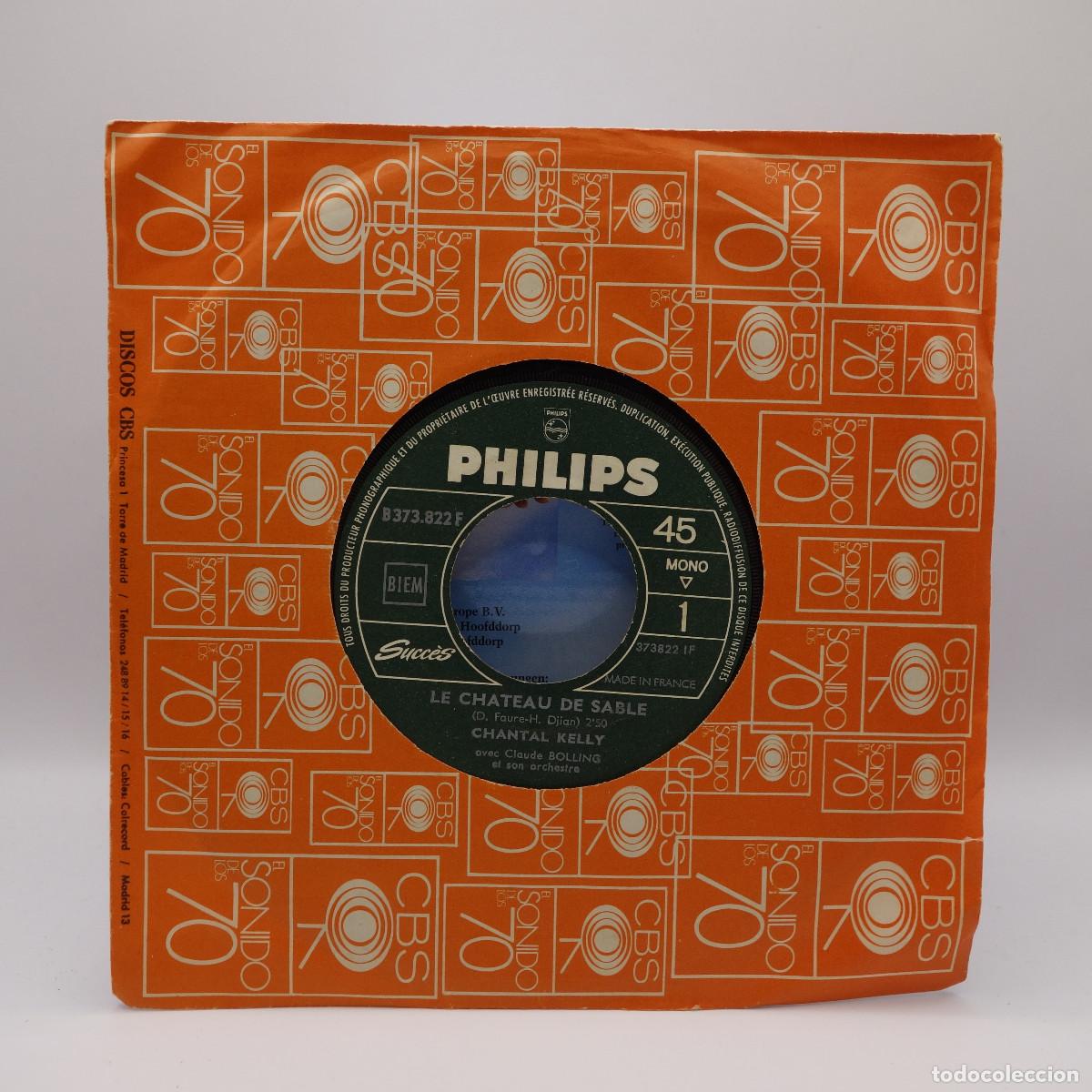 Discos de vinilo: CHANTAL KELLY - LE CHATEAU DE SABLE - Foto 1