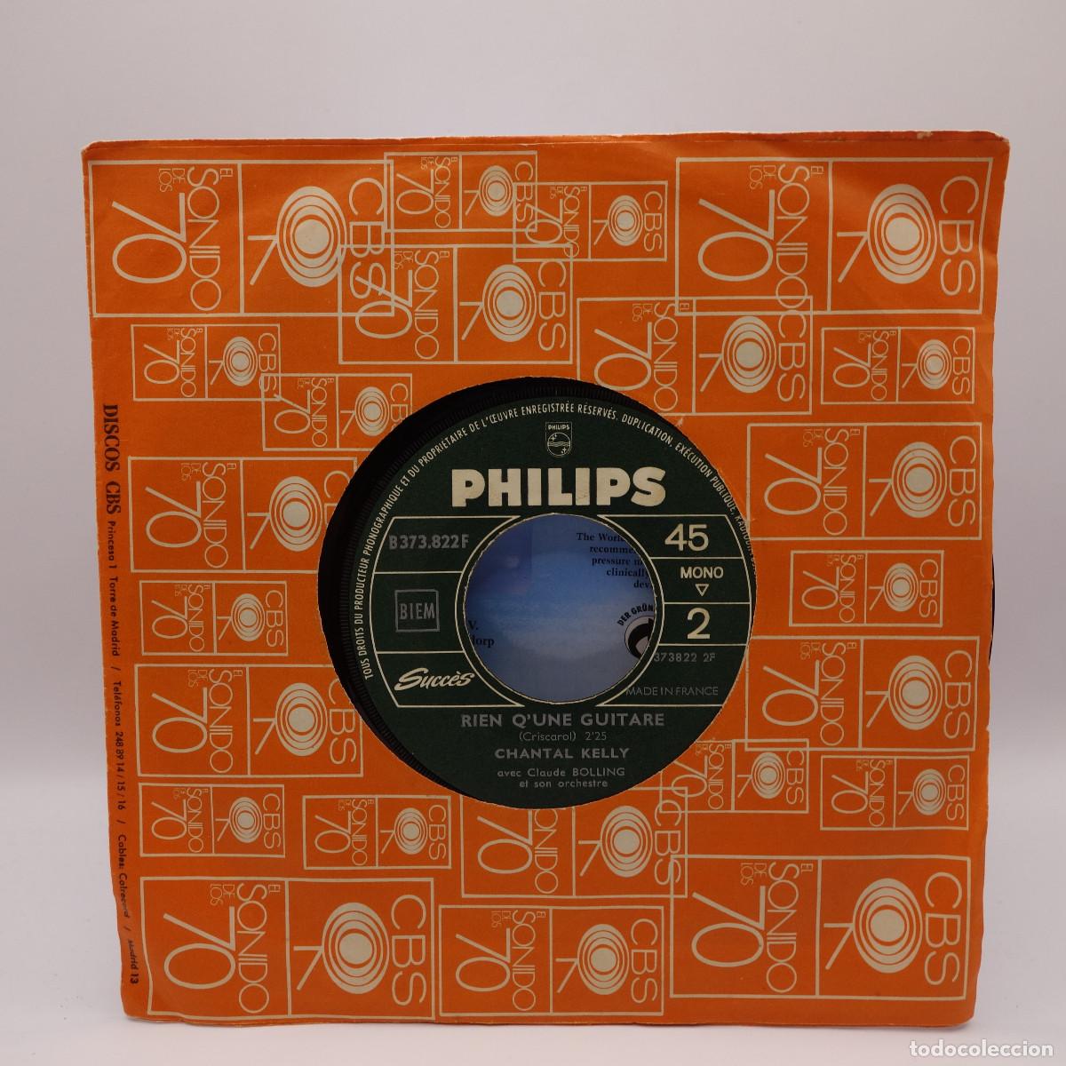 Discos de vinilo: CHANTAL KELLY - LE CHATEAU DE SABLE - Foto 2
