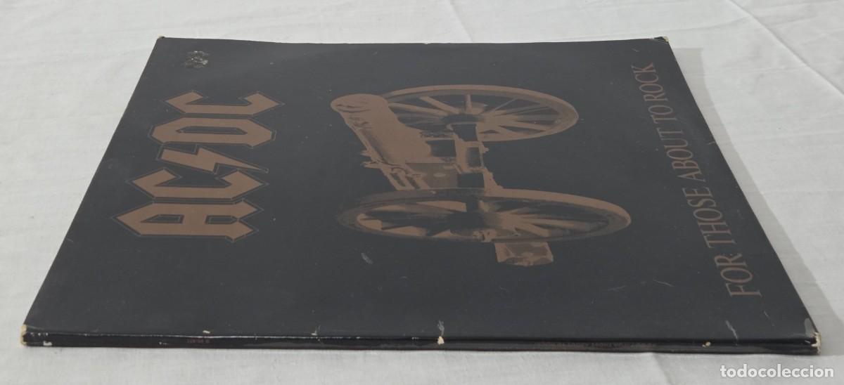 Discos de vinilo: LP Vinilo AC/DC for those about to rock, 1981 - Foto 2