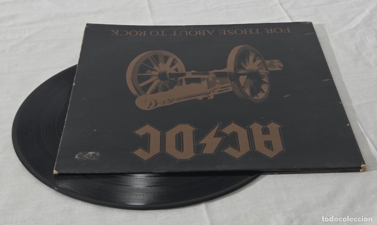 Discos de vinilo: LP Vinilo AC/DC for those about to rock, 1981 - Foto 6