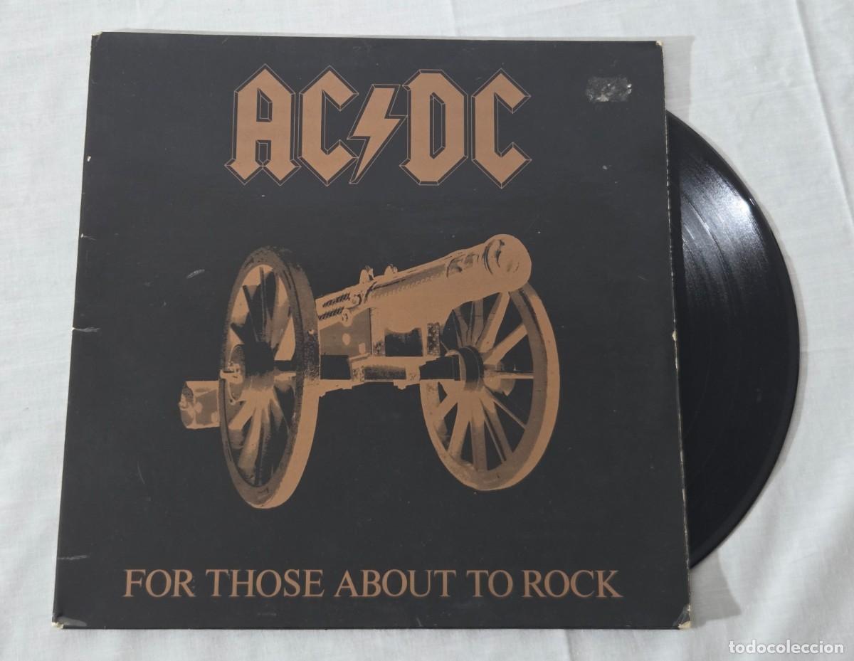 Discos de vinilo: LP Vinilo AC/DC for those about to rock, 1981 - Foto 7