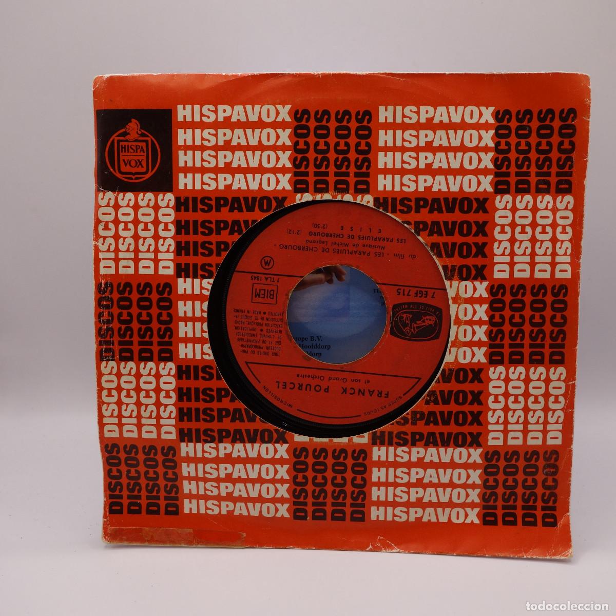 Discos de vinilo: FRANCK POURCEL - LES PARAPLUIES DE CHERBOURG - Foto 1