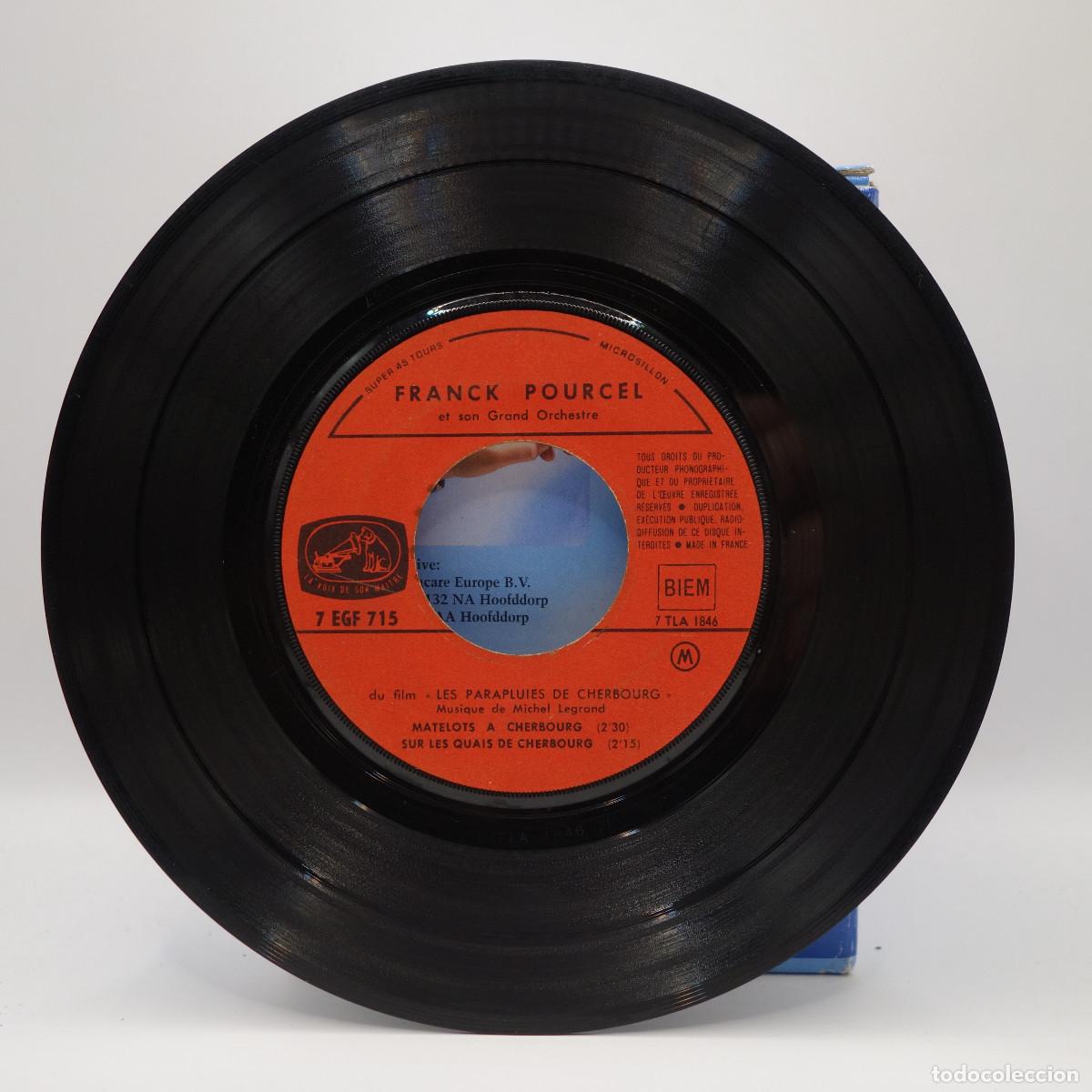Discos de vinilo: FRANCK POURCEL - LES PARAPLUIES DE CHERBOURG - Foto 3