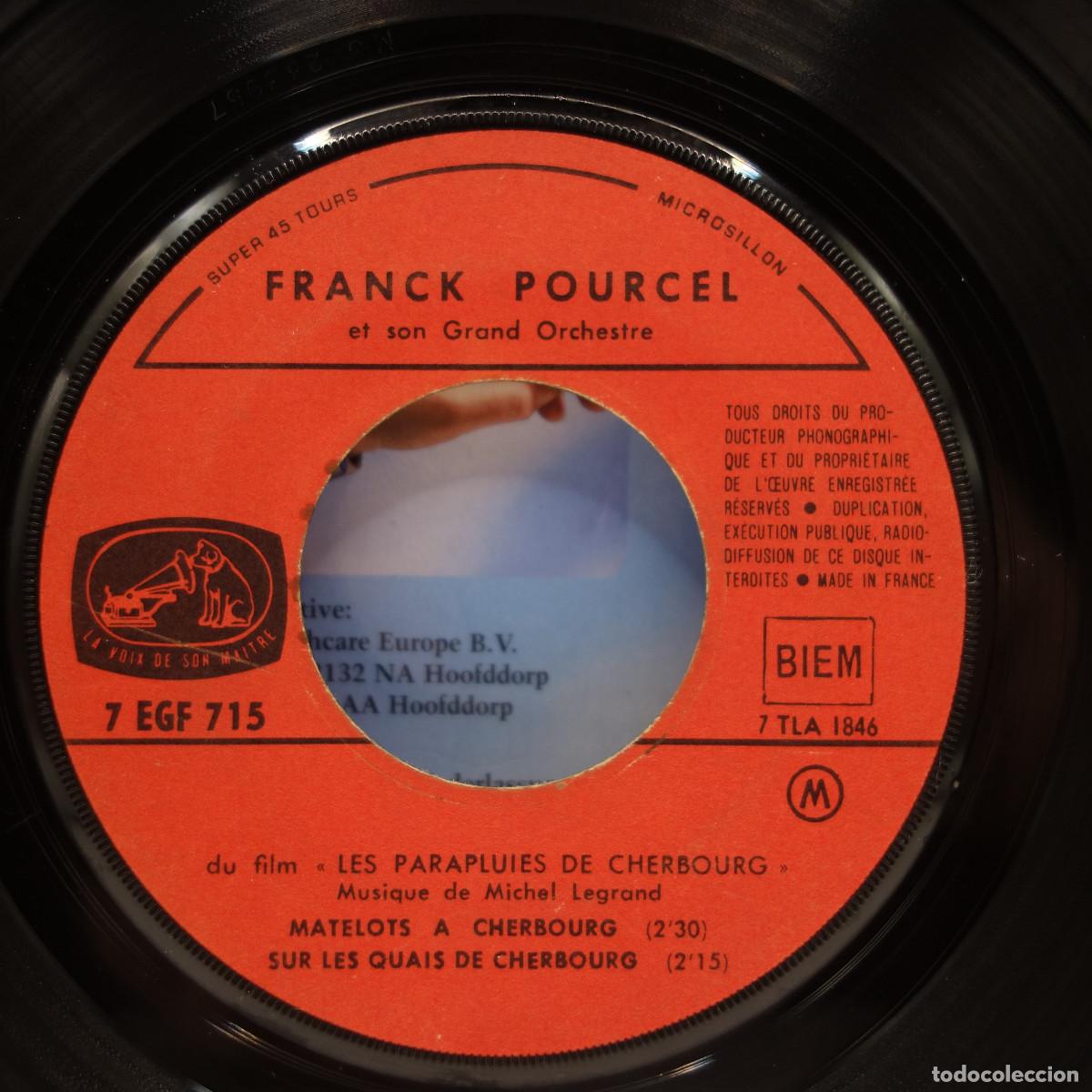 Discos de vinilo: FRANCK POURCEL - LES PARAPLUIES DE CHERBOURG - Foto 4