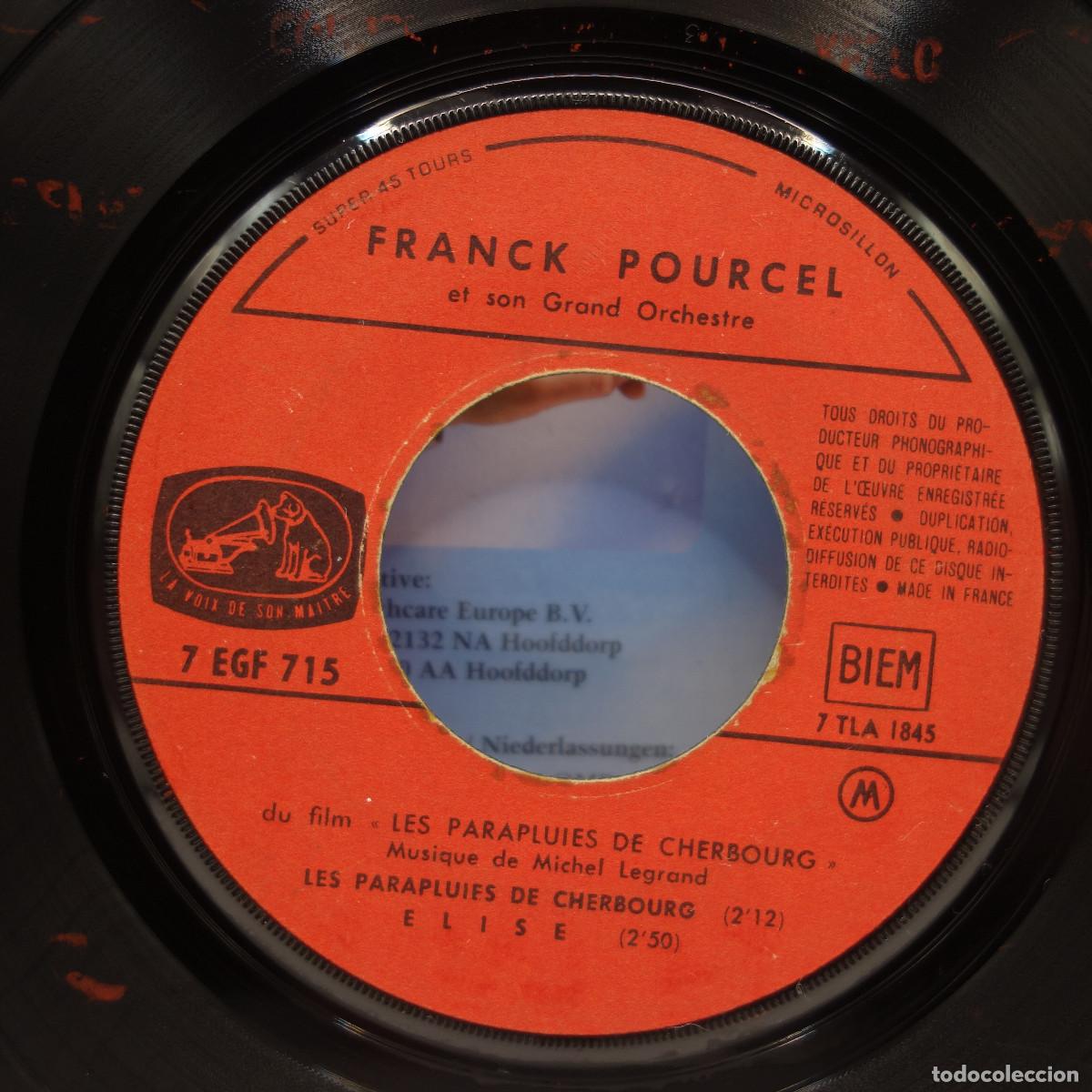 Discos de vinilo: FRANCK POURCEL - LES PARAPLUIES DE CHERBOURG - Foto 8