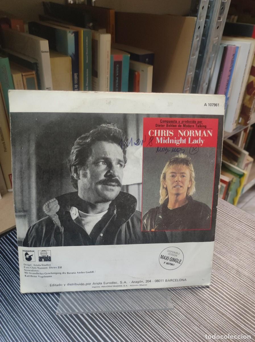 Discos de vinilo: Chris Norman &ndash; Midnight Lady - Foto 2